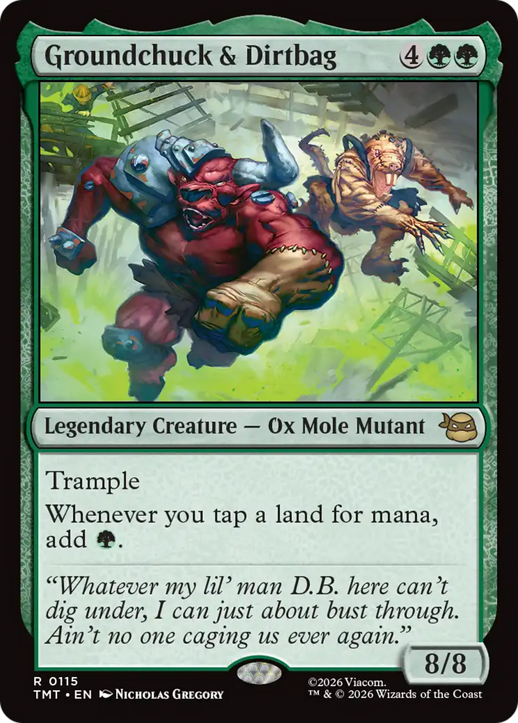Groundchuck & Dirtbag [Teenage Mutant Ninja Turtles] | Card Merchant Takapuna