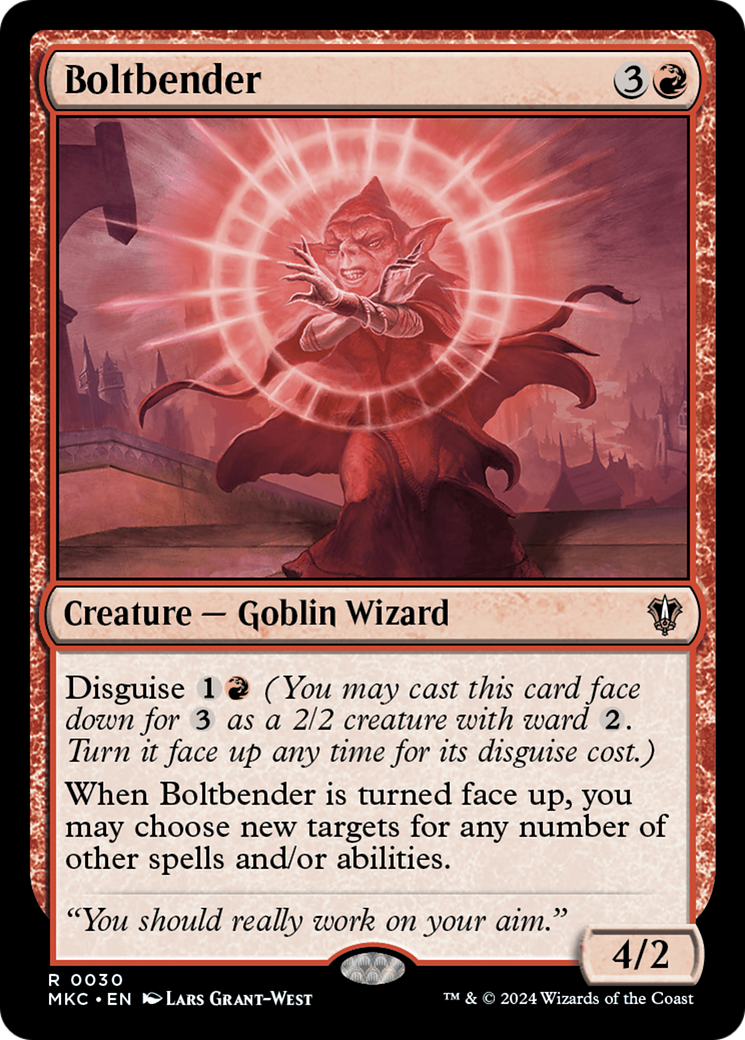Boltbender [Murders at Karlov Manor Commander] | Card Merchant Takapuna