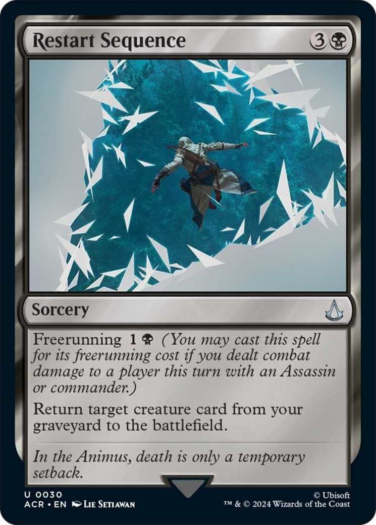 Restart Sequence [Assassin's Creed] | Card Merchant Takapuna