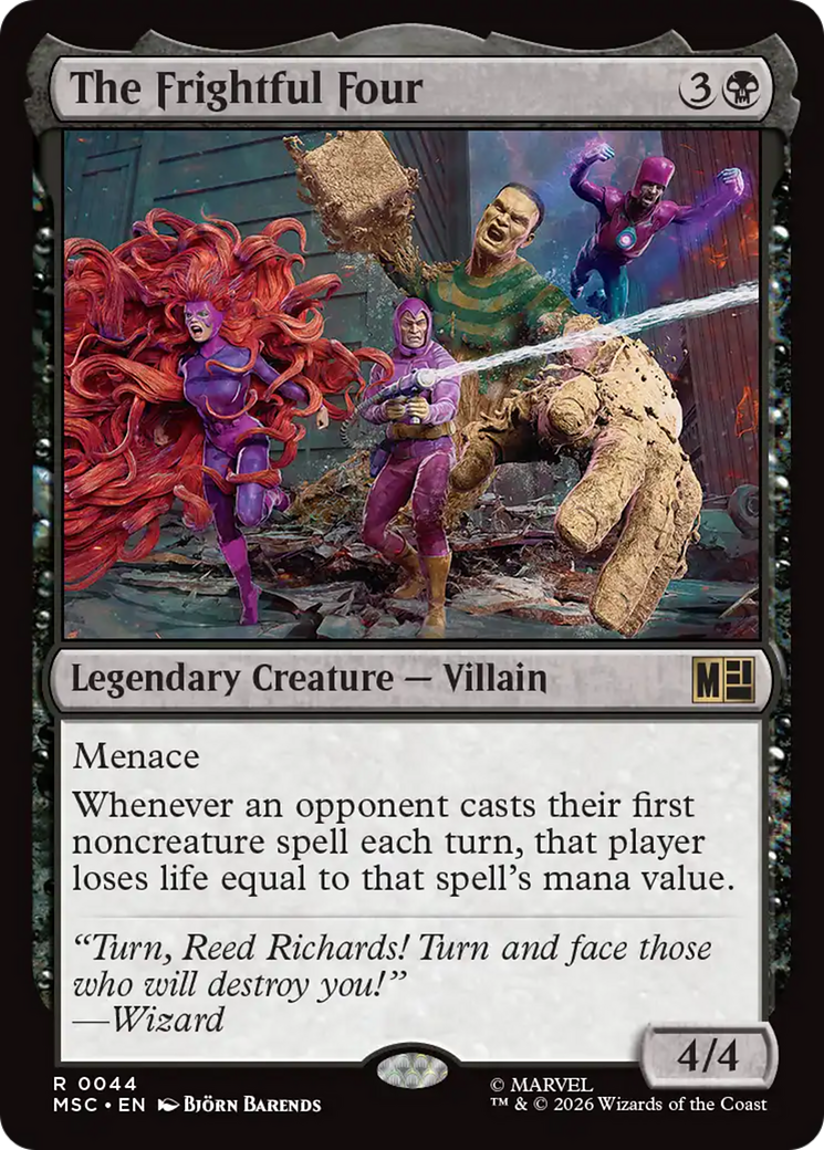 The Frightful Four [Marvel Super Heroes Commander] | Card Merchant Takapuna