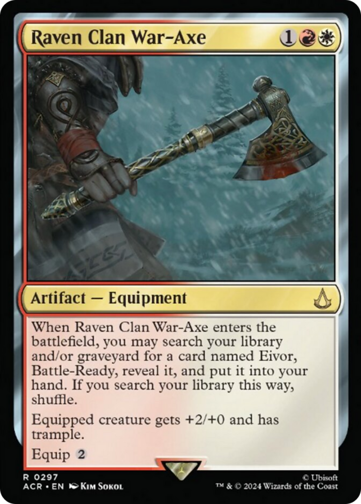 Raven Clan War-Axe [Assassin's Creed] | Card Merchant Takapuna