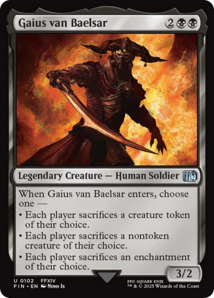 Gaius van Baelsar [FINAL FANTASY] | Card Merchant Takapuna
