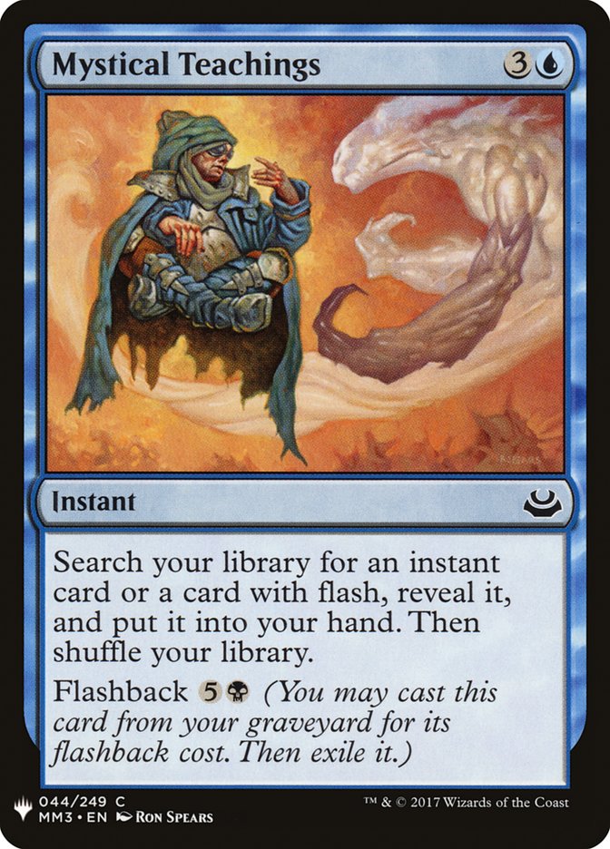 Mystical Teachings [Mystery Booster] | Card Merchant Takapuna
