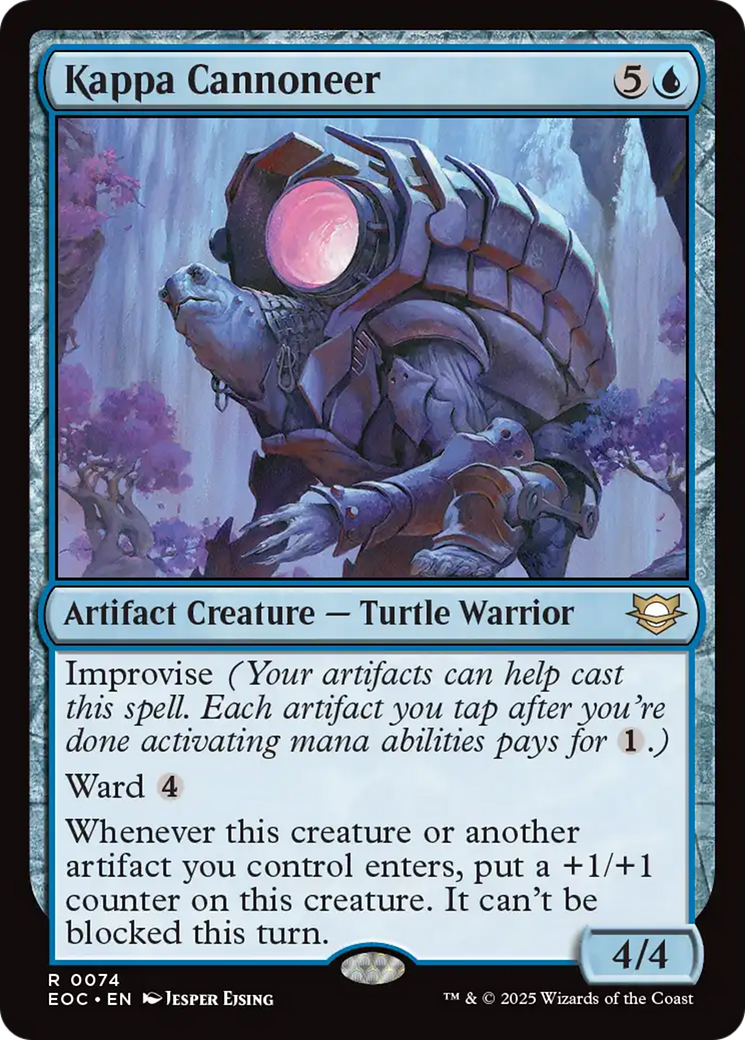Kappa Cannoneer [Edge of Eternities Commander] | Card Merchant Takapuna