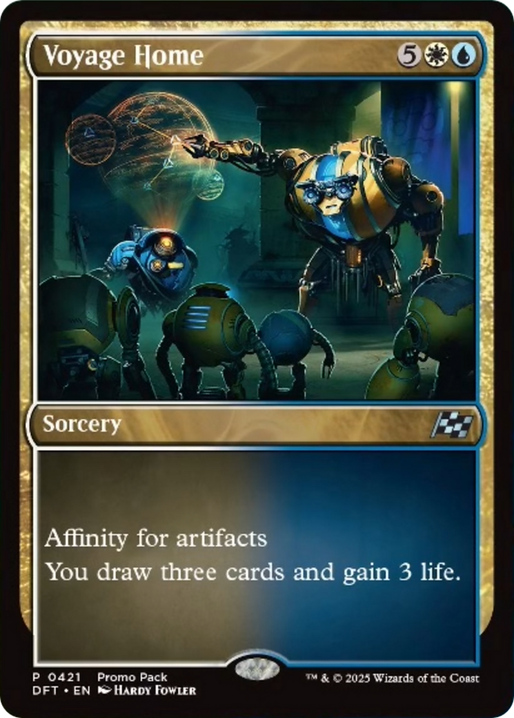 Voyage Home (Promo Pack) [Aetherdrift Promos] | Card Merchant Takapuna