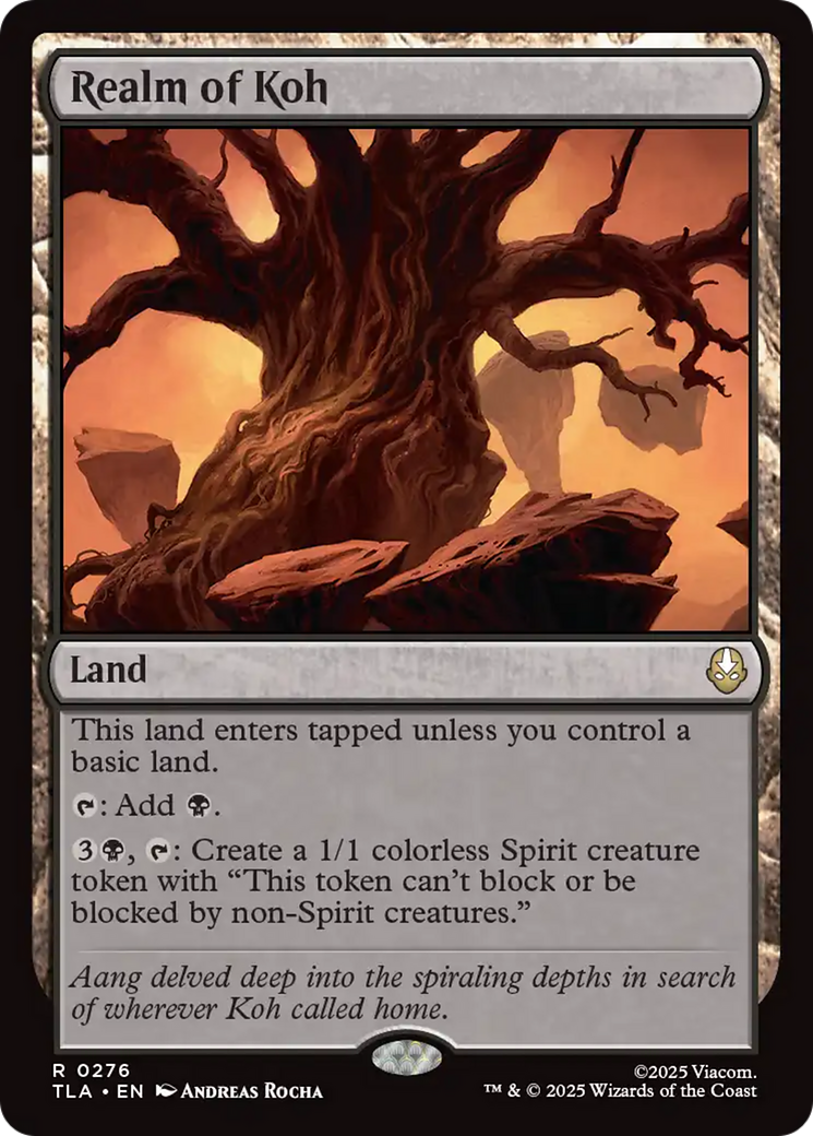 Realm of Koh [Avatar: The Last Airbender] | Card Merchant Takapuna