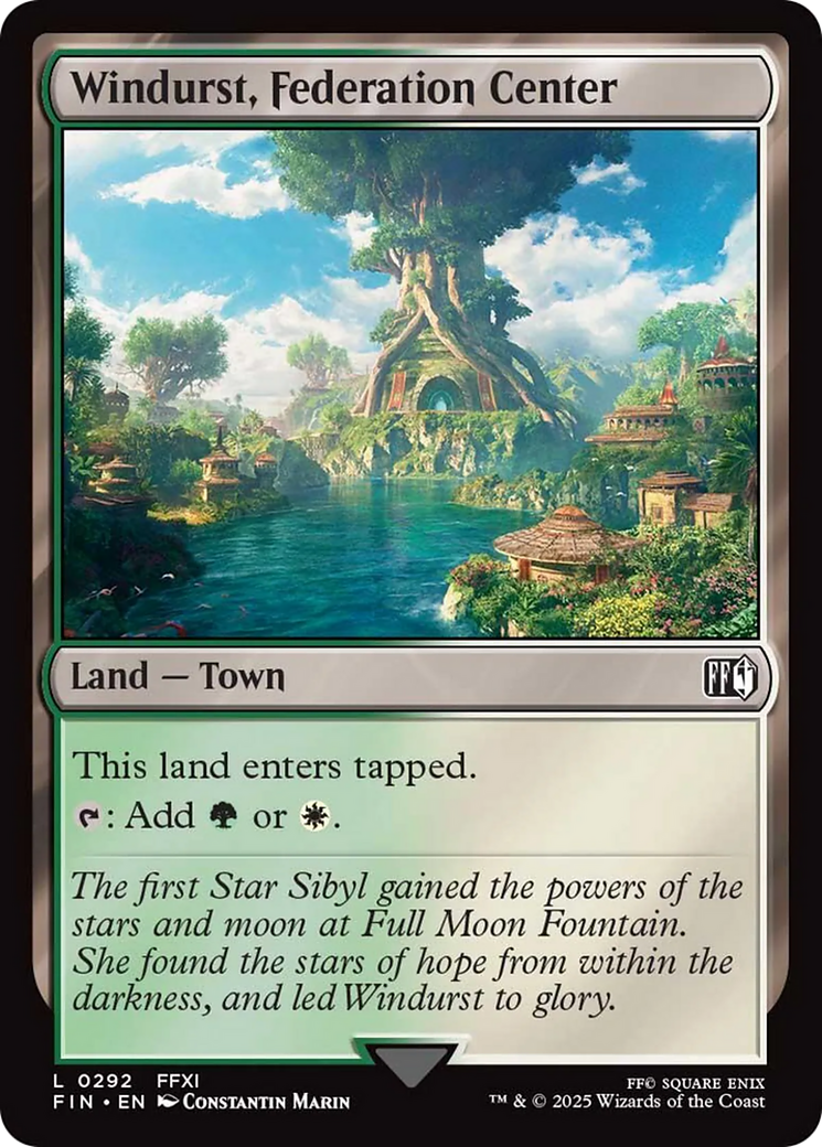 Windurst, Federation Center [FINAL FANTASY] | Card Merchant Takapuna
