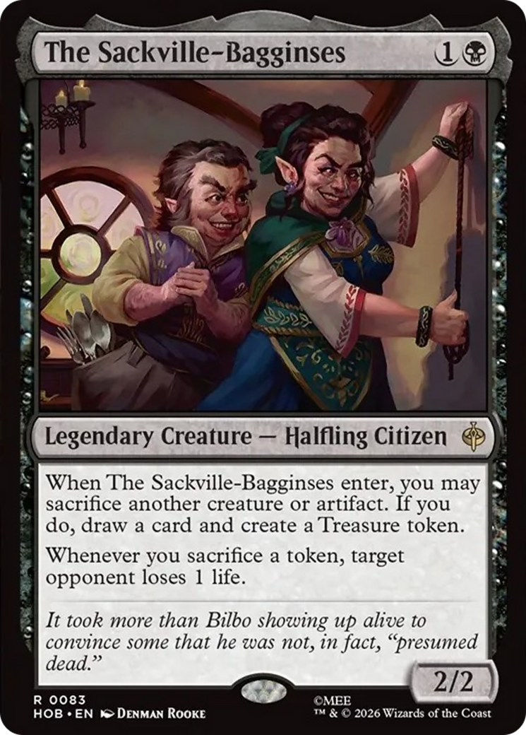 The Sackville-Bagginses (Extended Art) [The Hobbit] | Card Merchant Takapuna