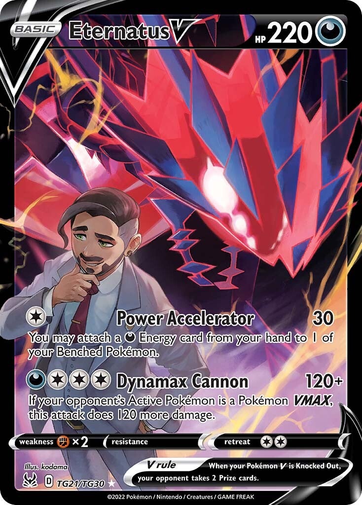 Eternatus V (TG21/TG30) [Sword & Shield: Lost Origin] | Card Merchant Takapuna