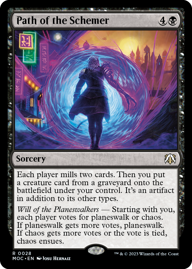 Path of the Schemer [March of the Machine Commander] | Card Merchant Takapuna