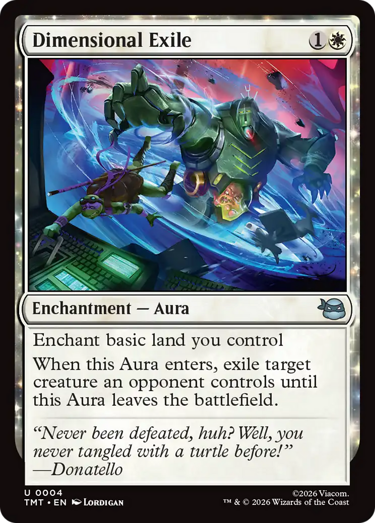 Dimensional Exile [Teenage Mutant Ninja Turtles] | Card Merchant Takapuna
