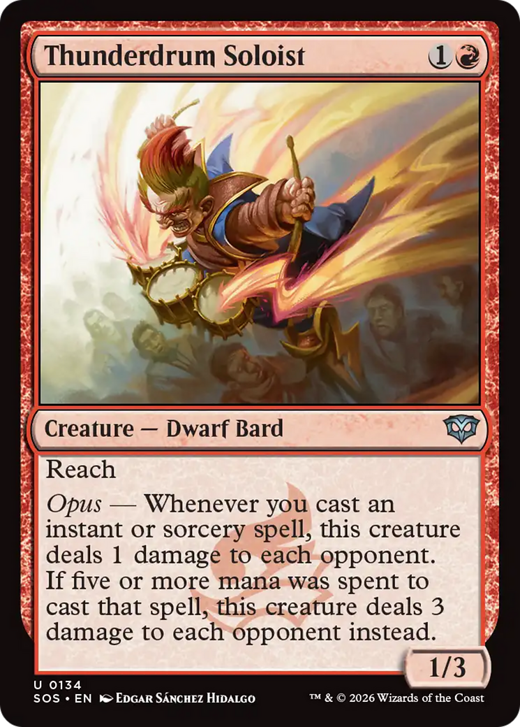 Thunderdrum Soloist [Secrets of Strixhaven] | Card Merchant Takapuna