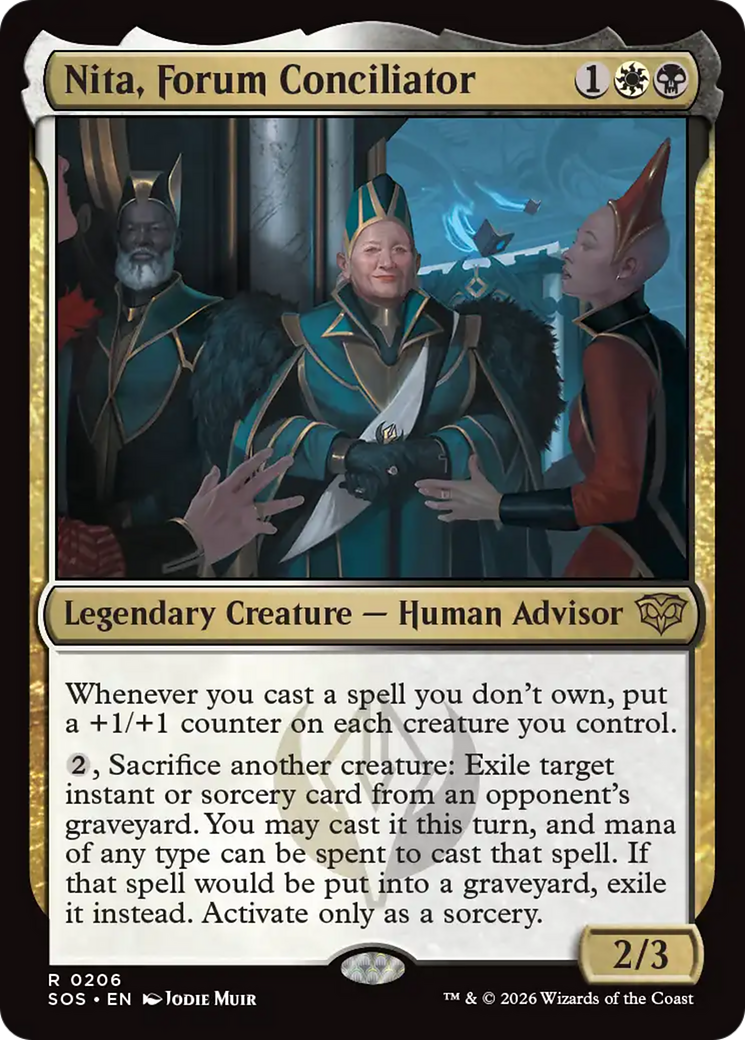 Nita, Forum Conciliator [Secrets of Strixhaven] | Card Merchant Takapuna
