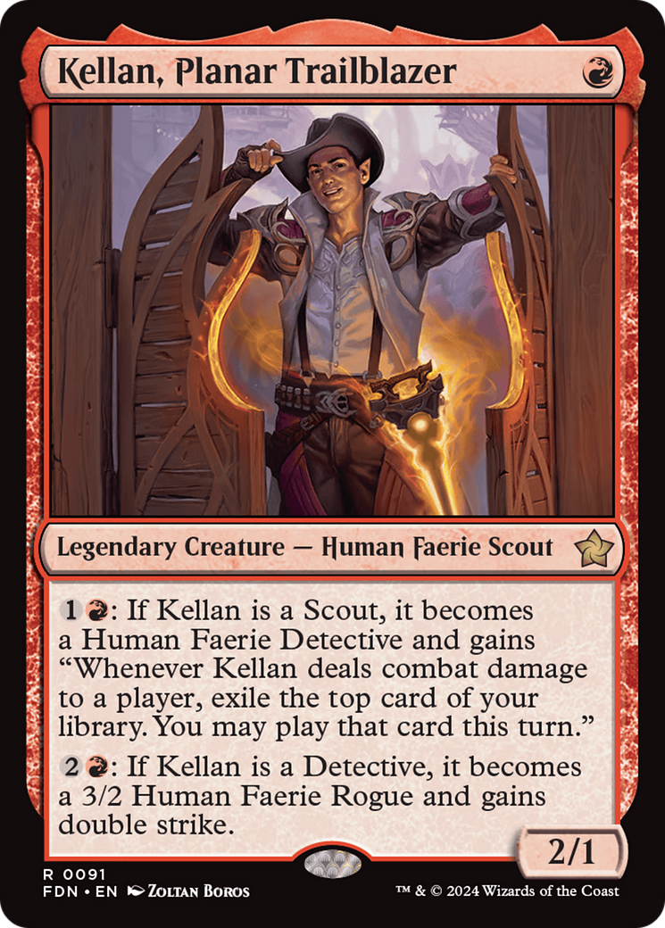 Kellan, Planar Trailblazer [Foundations] | Card Merchant Takapuna