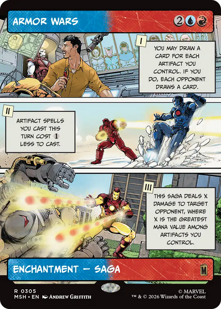 Armor Wars (Borderless) [Marvel Super Heroes] | Card Merchant Takapuna