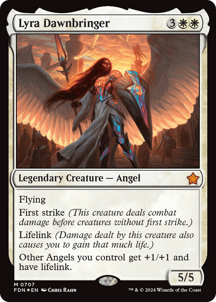 Lyra Dawnbringer [Foundations] | Card Merchant Takapuna