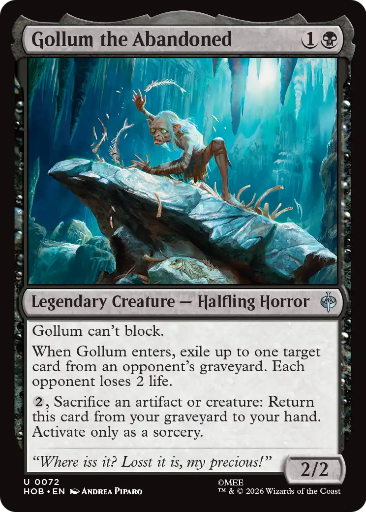 Gollum the Abandoned [The Hobbit] | Card Merchant Takapuna