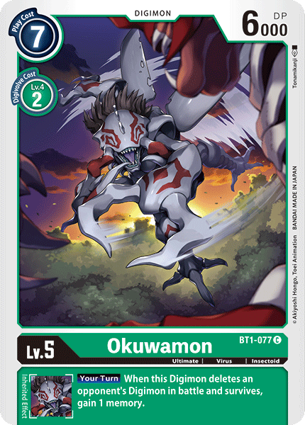 Okuwamon [BT1-077] [Release Special Booster Ver.1.0] | Card Merchant Takapuna