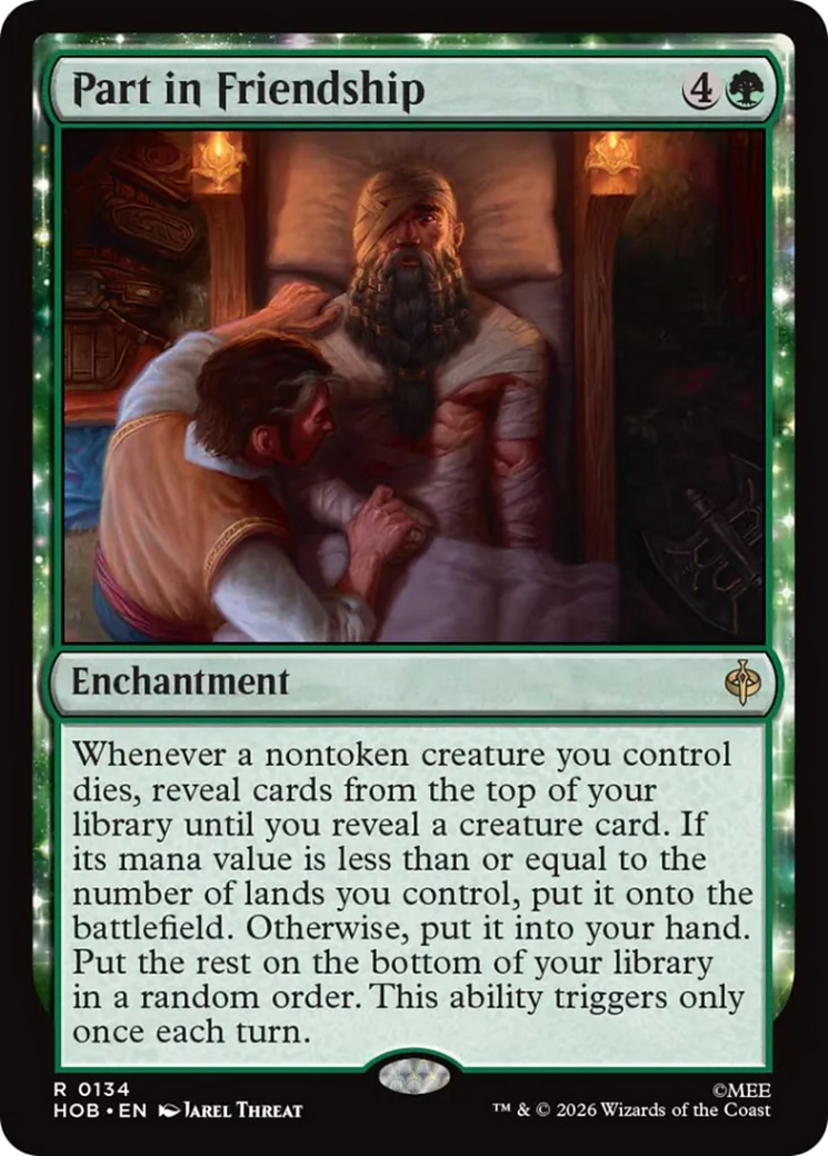 Part in Friendship [The Hobbit] | Card Merchant Takapuna