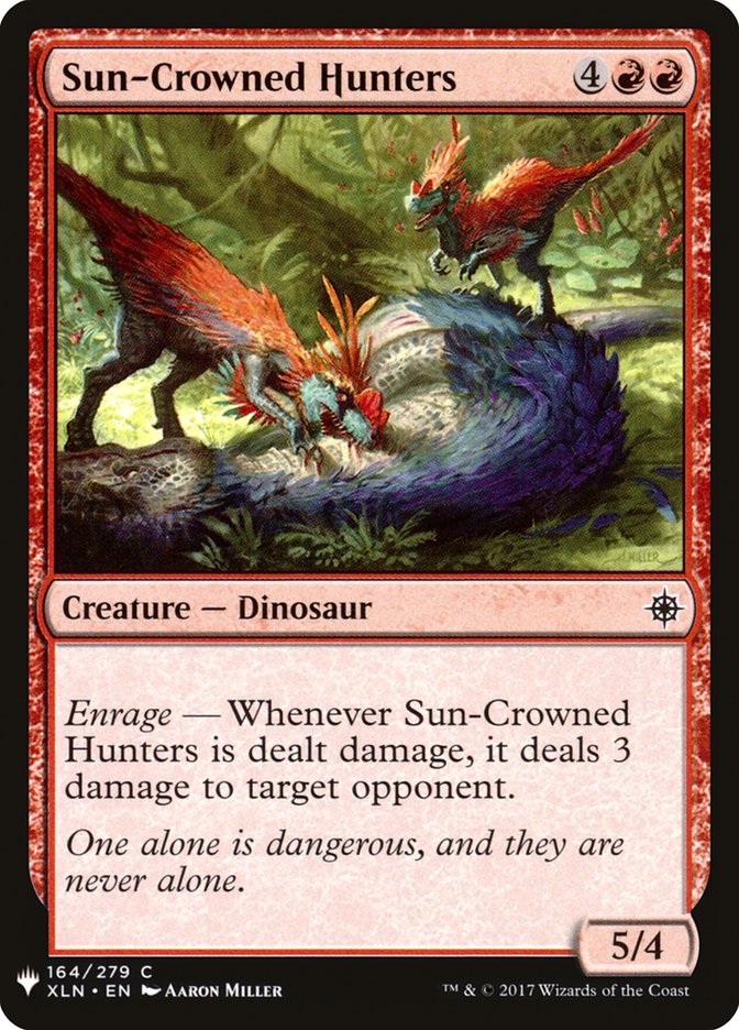 Sun-Crowned Hunters [Mystery Booster] | Card Merchant Takapuna
