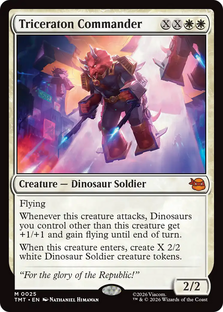 Triceraton Commander [Teenage Mutant Ninja Turtles] | Card Merchant Takapuna