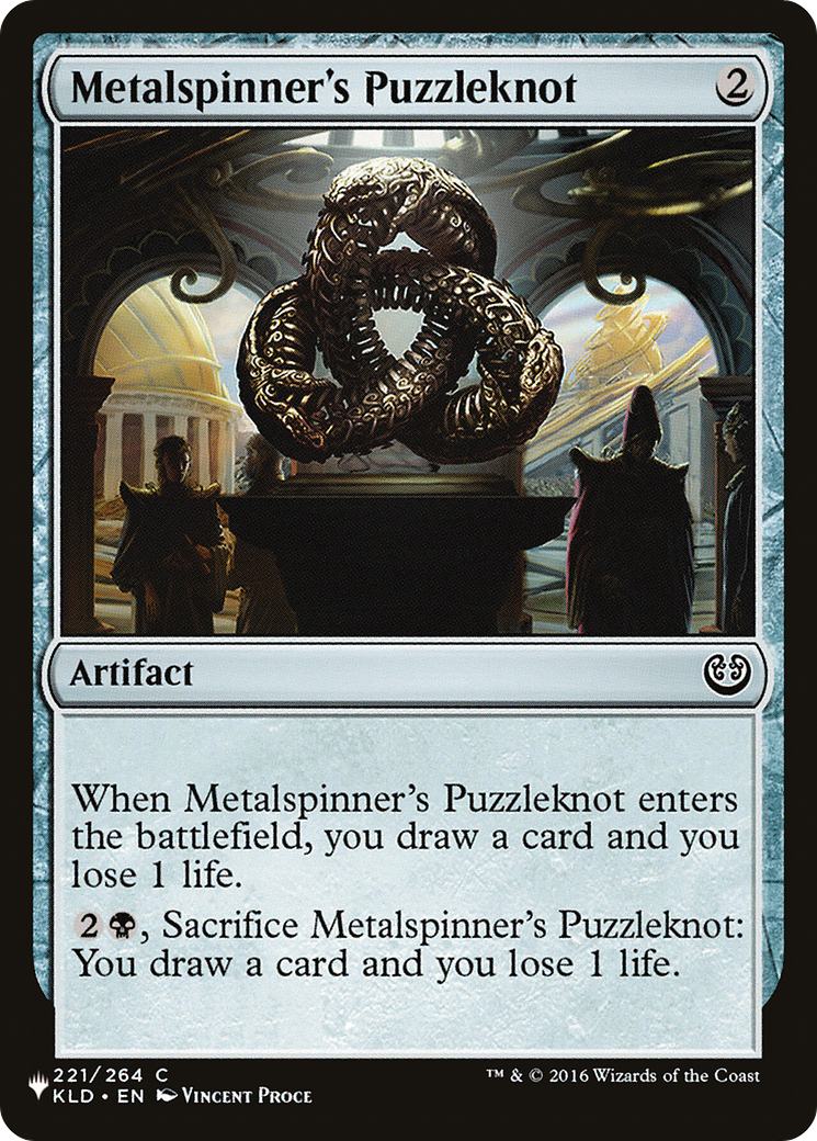 Metalspinner's Puzzleknot [The List] | Card Merchant Takapuna