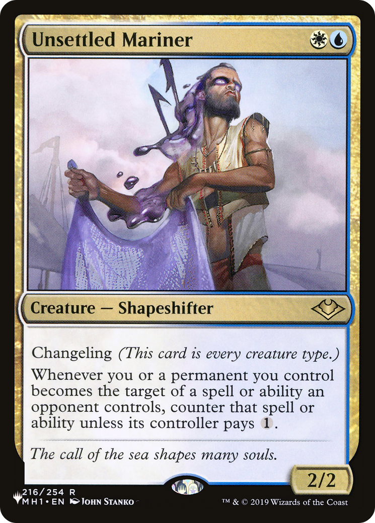 Unsettled Mariner (MH1) [The List] | Card Merchant Takapuna