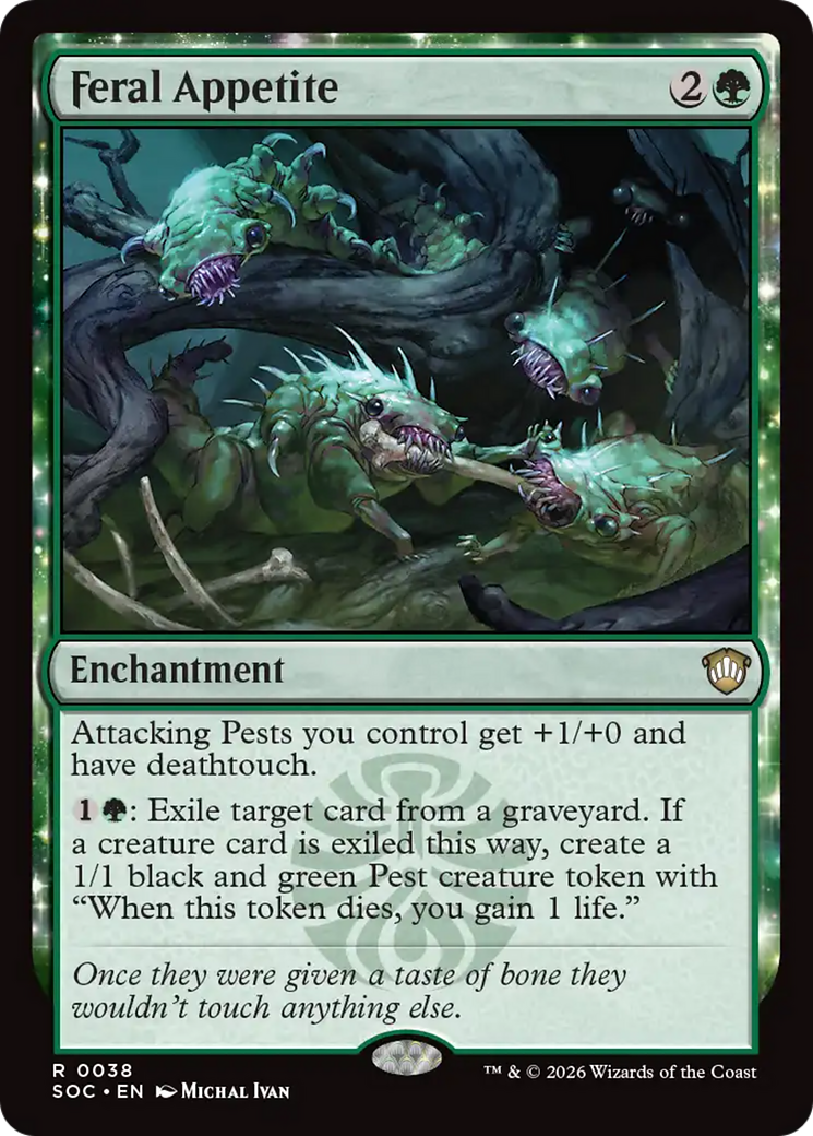 Feral Appetite [Secrets of Strixhaven Commander] | Card Merchant Takapuna