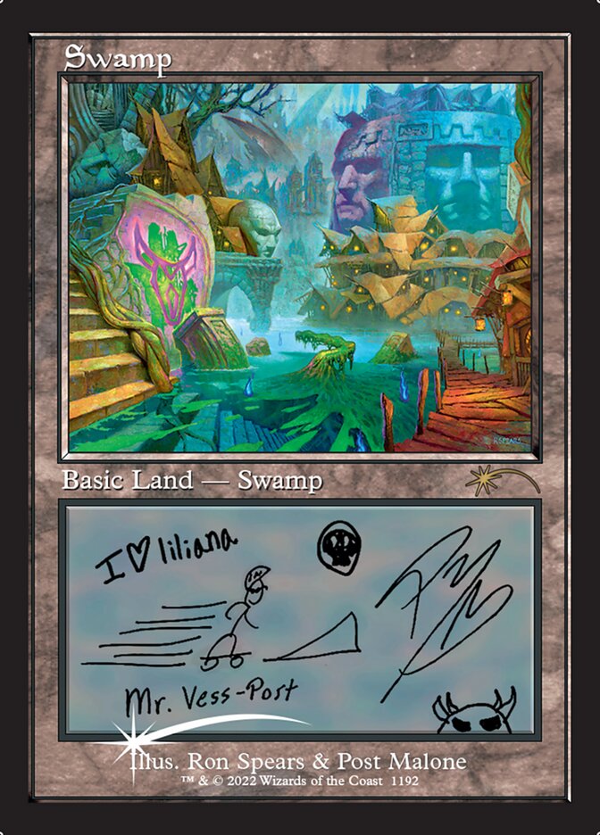 Swamp (1192) [Secret Lair Drop Series] | Card Merchant Takapuna