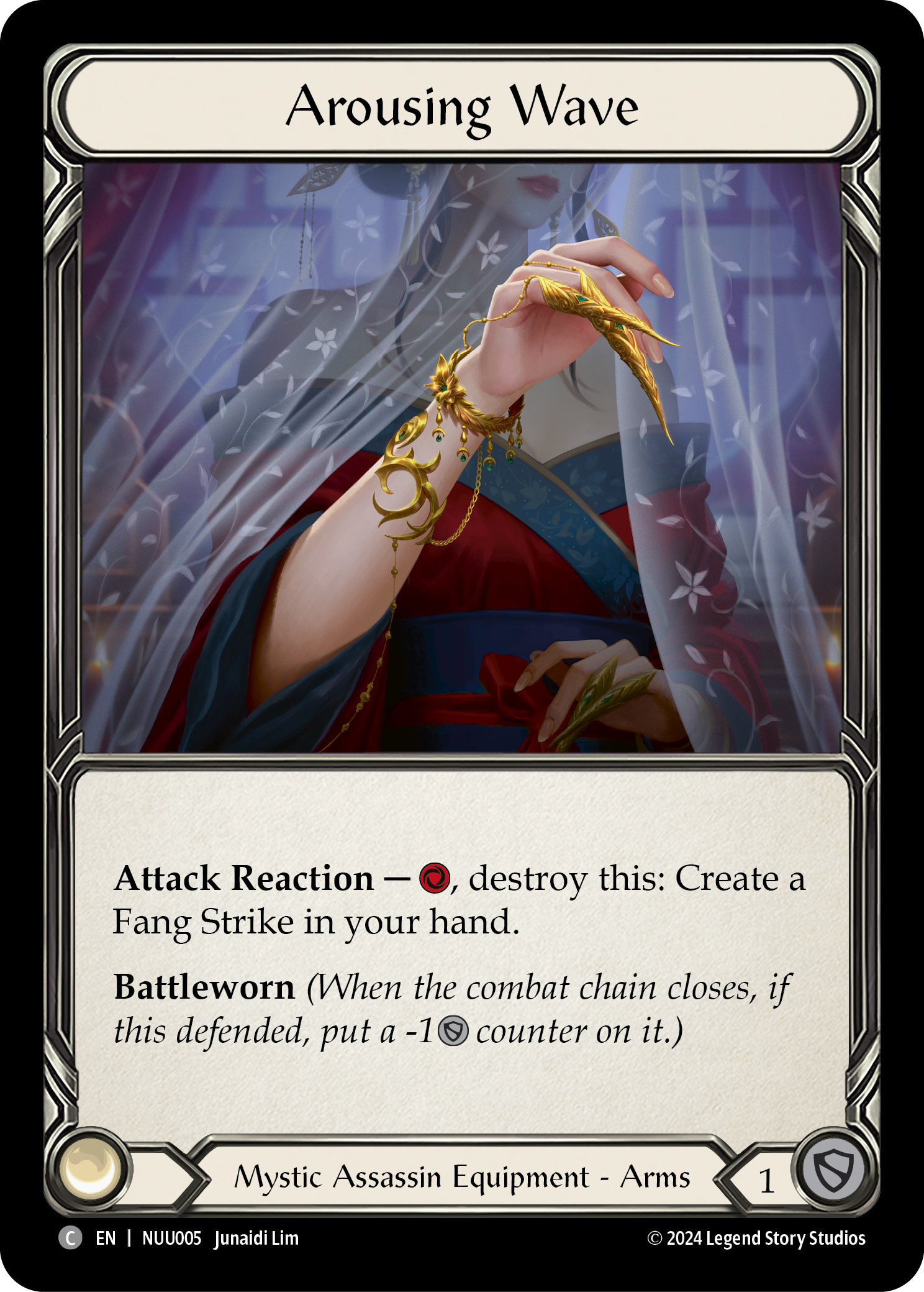 Arousing Wave [NUU005] (Part the Mistveil Nuu Blitz Deck) | Card Merchant Takapuna