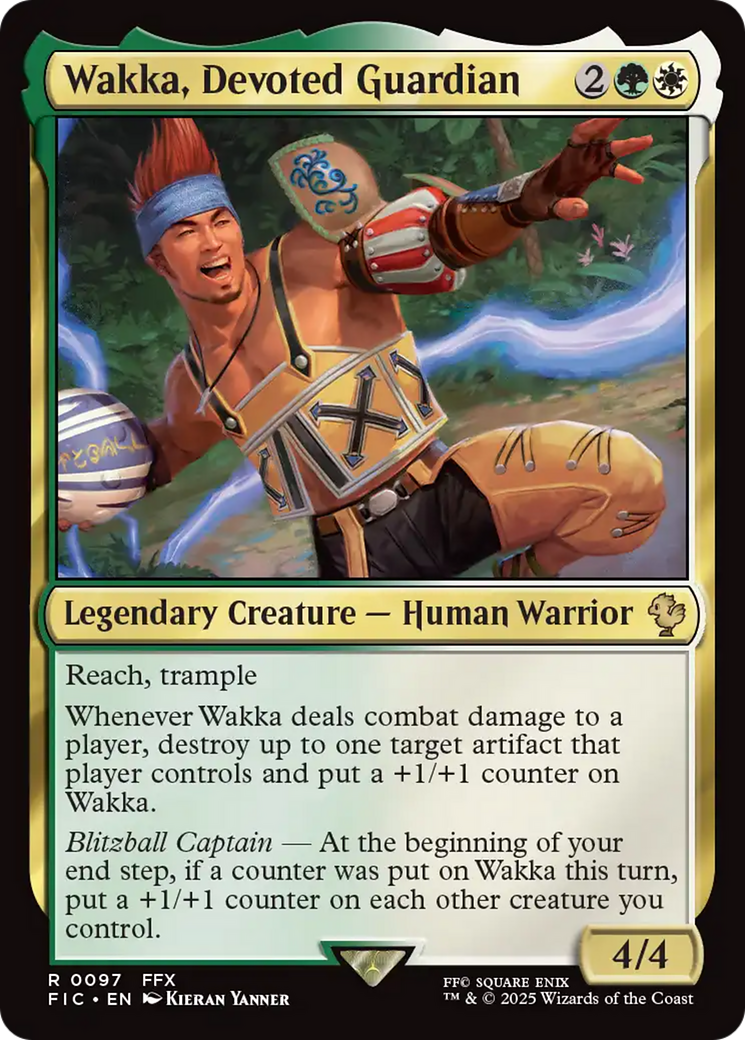 Wakka, Devoted Guardian [FINAL FANTASY Commander] | Card Merchant Takapuna