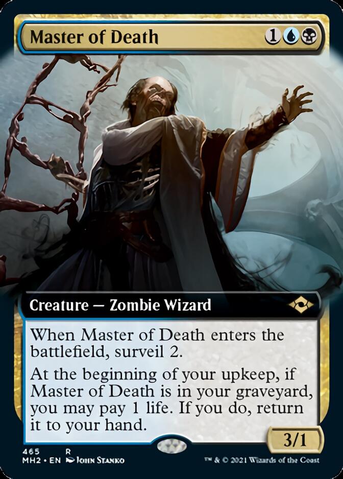 Master of Death (Extended Art) [Modern Horizons 2] | Card Merchant Takapuna