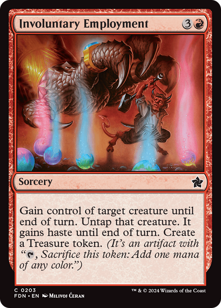 Involuntary Employment [Foundations] | Card Merchant Takapuna