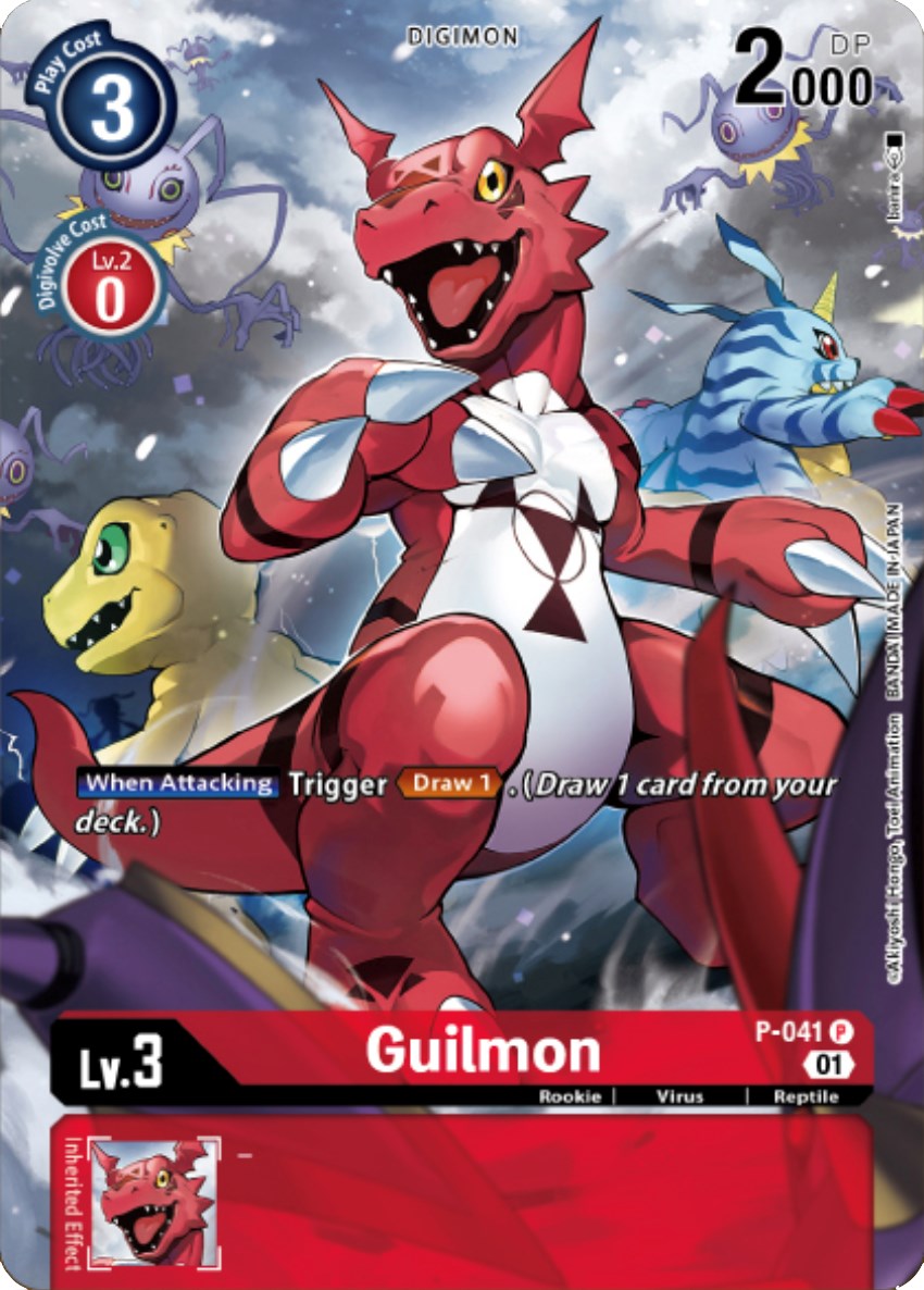 Guilmon [P-041] (Digimon Royal Knights Card Set) [Promotional Cards] | Card Merchant Takapuna
