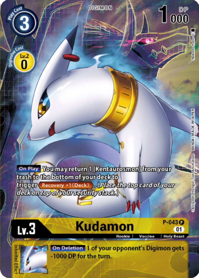Kudamon [P-043] (Digimon Royal Knights Card Set) [Promotional Cards] | Card Merchant Takapuna