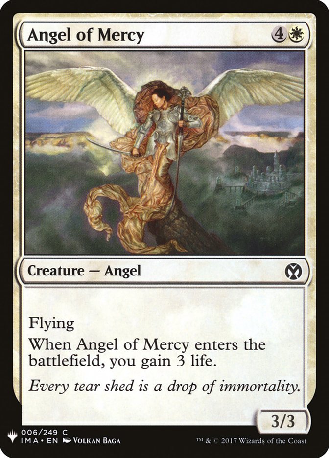 Angel of Mercy [Mystery Booster] | Card Merchant Takapuna