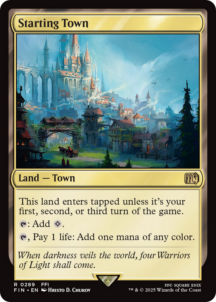 Starting Town [FINAL FANTASY] | Card Merchant Takapuna