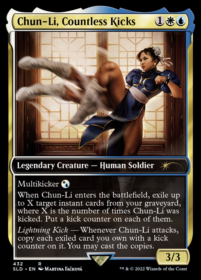 Chun-Li, Countless Kicks [Secret Lair Drop Series] | Card Merchant Takapuna