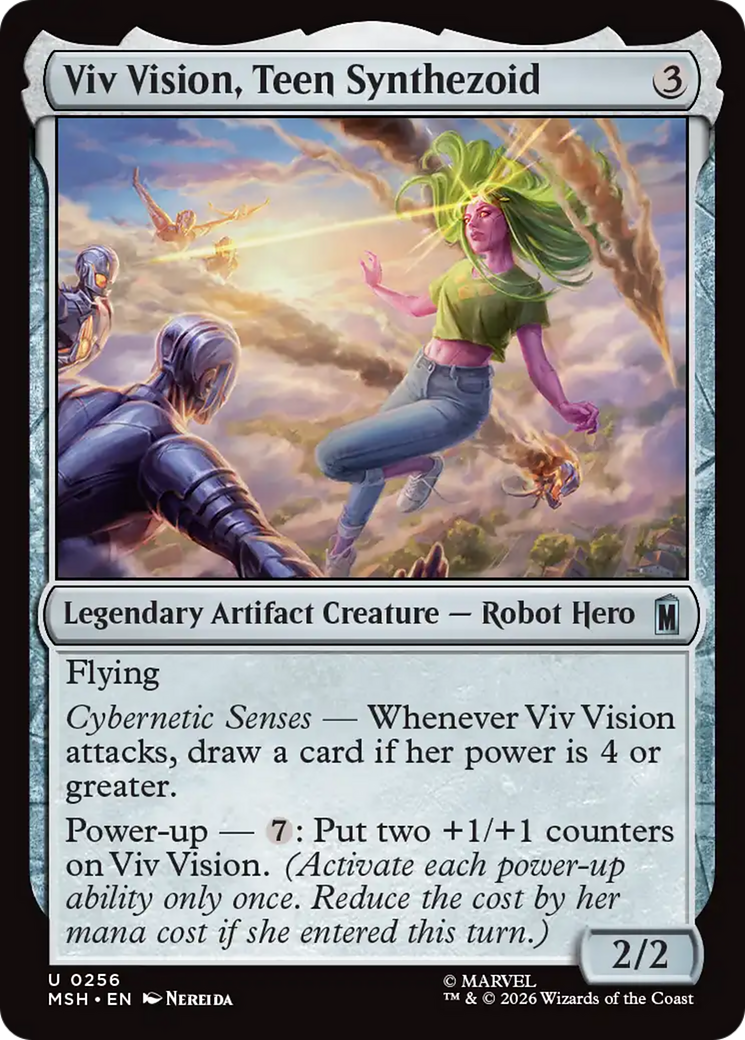 Viv Vision, Teen Synthezoid [Marvel Super Heroes] | Card Merchant Takapuna