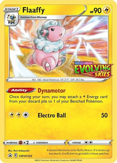 Flaaffy (SWSH122) (Prerelease Promo) [Sword & Shield: Black Star Promos] | Card Merchant Takapuna