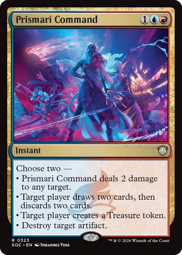 Prismari Command [Secrets of Strixhaven Commander] | Card Merchant Takapuna