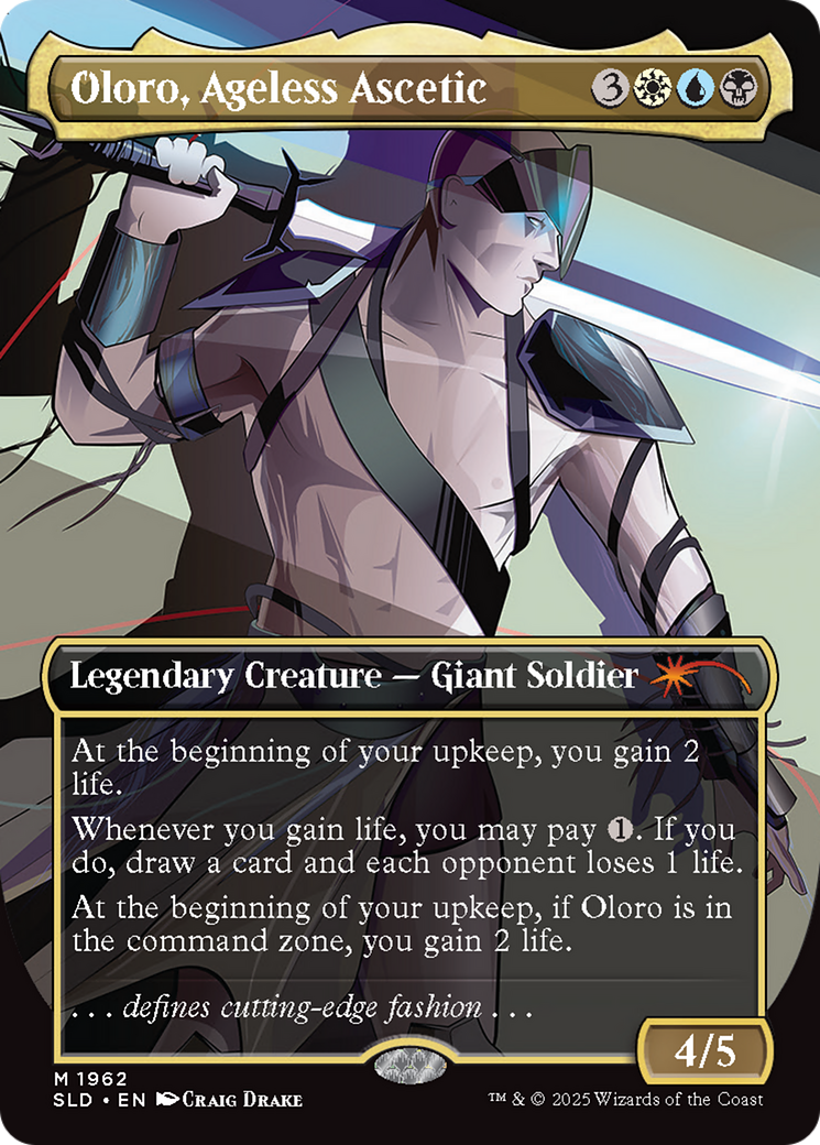 Oloro, Ageless Ascetic (Rainbow Foil) [Secret Lair Drop Series] | Card Merchant Takapuna