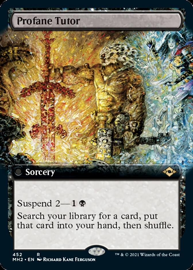 Profane Tutor (Extended Art) [Modern Horizons 2] | Card Merchant Takapuna