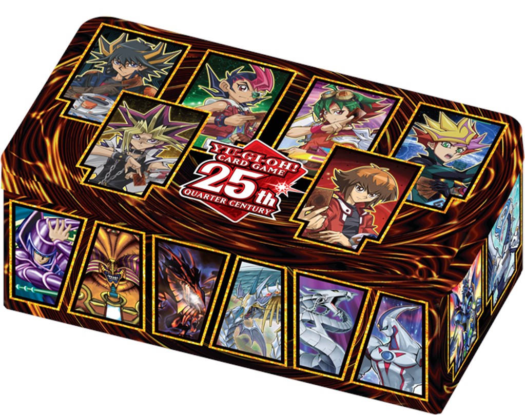 YGO Tin - 25th Anniversary Tin: Dueling Heroes (1st Edition) | Card Merchant Takapuna