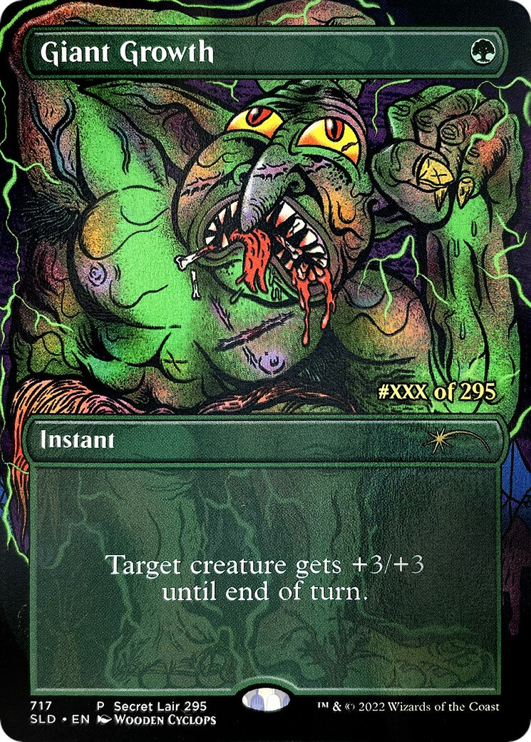 Giant Growth (Serialized) [Secret Lair Drop Promos] | Card Merchant Takapuna