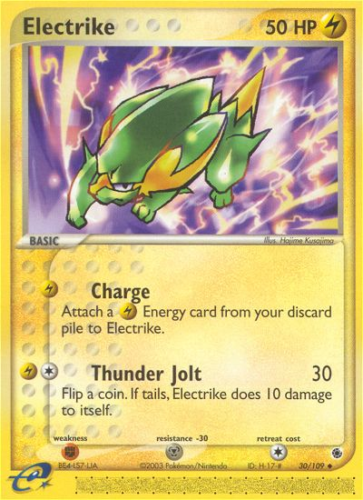Electrike (30/109) [EX: Ruby & Sapphire] | Card Merchant Takapuna