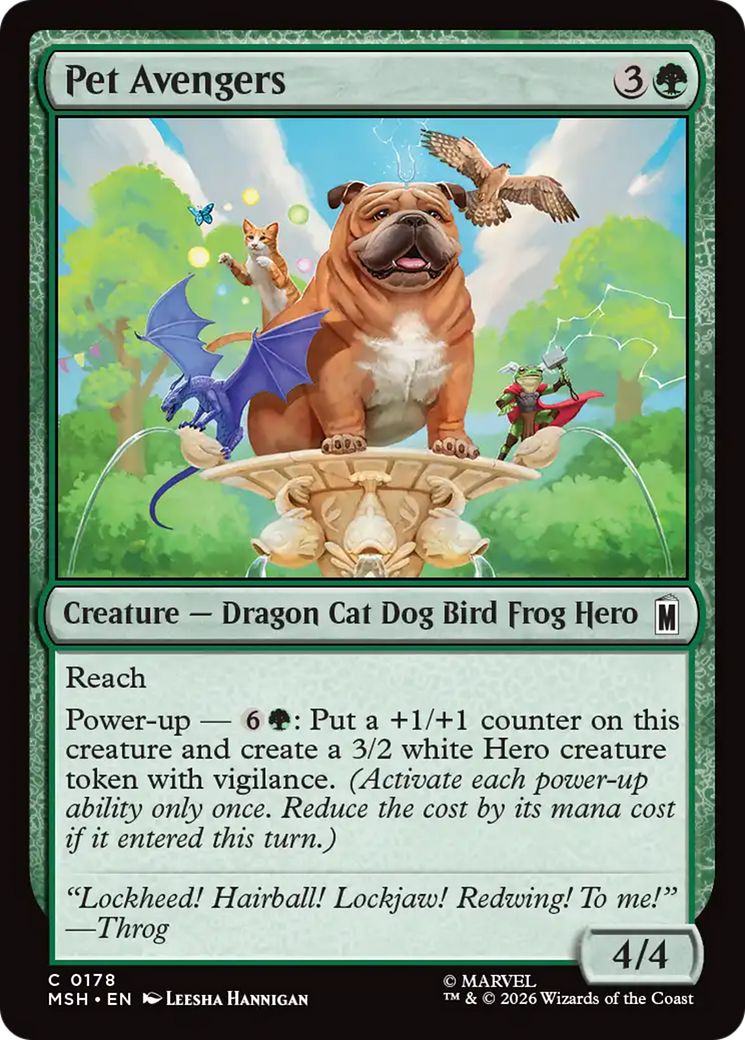 Pet Avengers [Marvel Super Heroes] | Card Merchant Takapuna