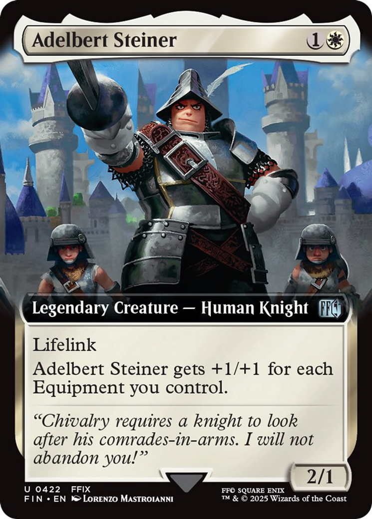 Adelbert Steiner (Extended Art) [FINAL FANTASY] | Card Merchant Takapuna