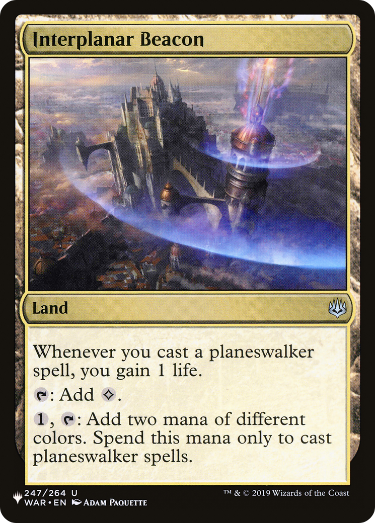 Interplanar Beacon [The List] | Card Merchant Takapuna