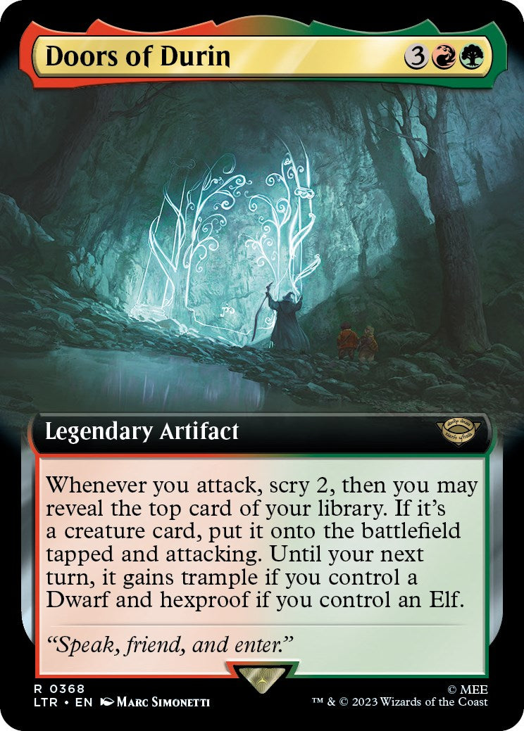 Doors of Durin (Extended Art) [The Lord of the Rings: Tales of Middle-Earth] | Card Merchant Takapuna